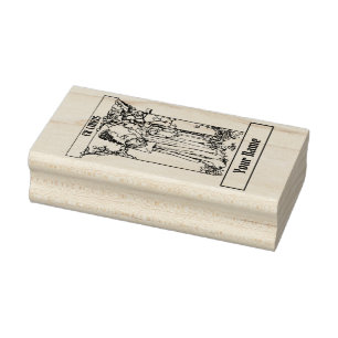 Sello De Caucho Chica Vintage Ex Libris Con Plantilla De Libro