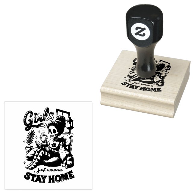 Sello De Caucho Chicas Sólo Quiero... (Sellado)