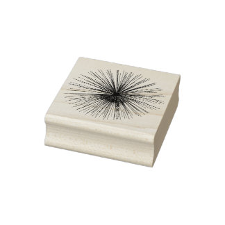 Sello De Caucho Chrysanthemum Firework