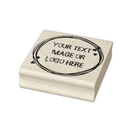 Sello De Caucho circular personalizado