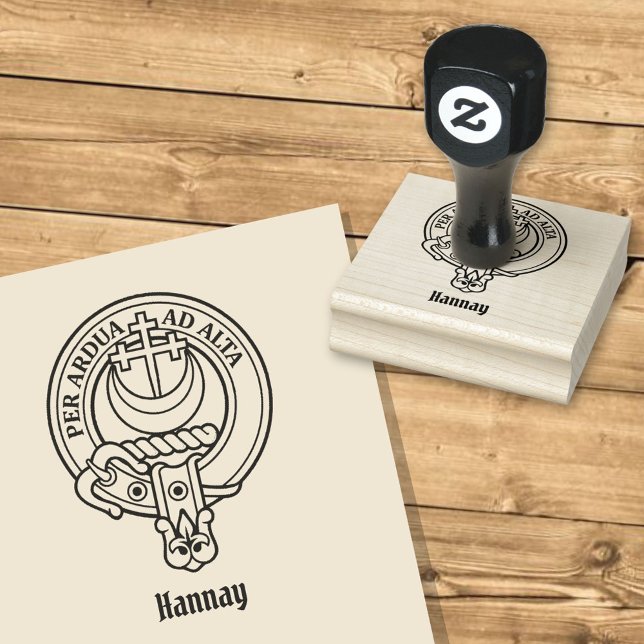 Sello De Caucho Clan Hannay Escudo Rubber Stamp (Subido por el creador)