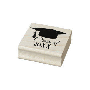 Sello De Caucho Clase de 20XX - Tapón de graduación