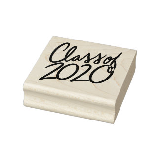 Sello De Caucho Clase de la fiesta de graduación 2020