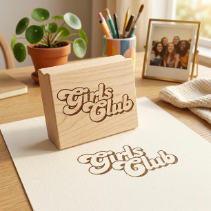 Sello De Caucho Club de Chicas