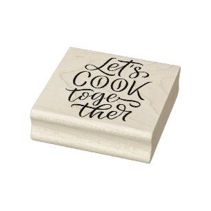 Sello De Caucho Cocina conmigo 
