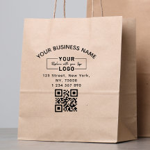 Código Qr y dirección de logotipo comercial person