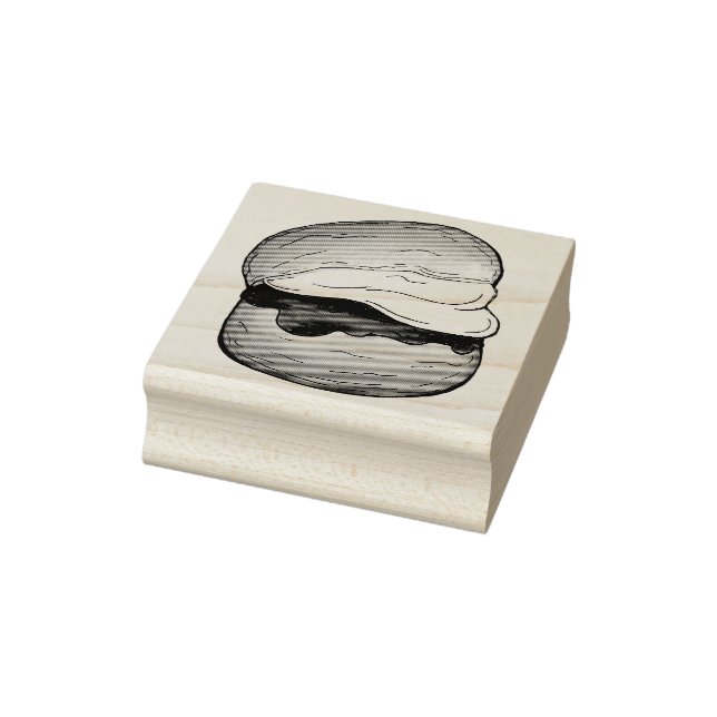 Sello De Caucho Comida británica de panadería de alta crema para t (Sello)