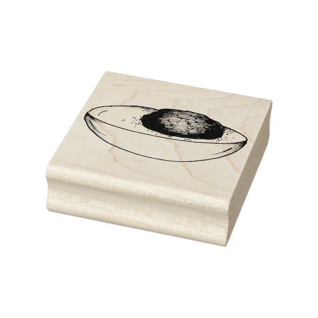 Sello De Caucho Comida clásica para picnic de huevo esculpido (Sello)