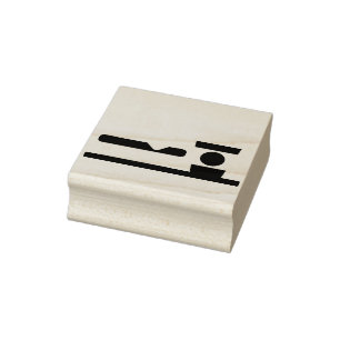 Sello De Caucho Comida de hamburguesas