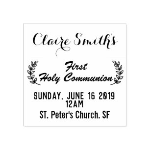 Sello De Caucho communion stamp