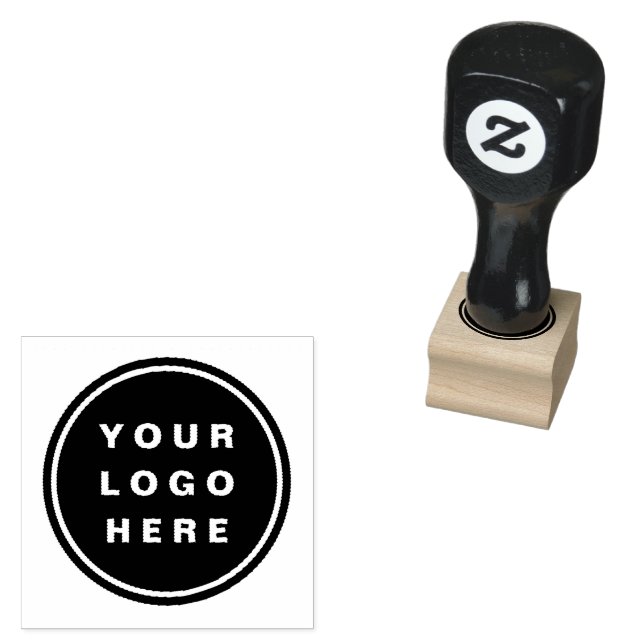 Sello De Caucho Compañía comercial promocional con logotipos de em (Sellado)