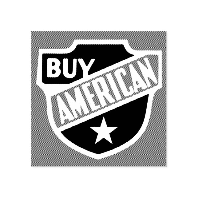 Sello De Caucho Comprar americano (Impresión)