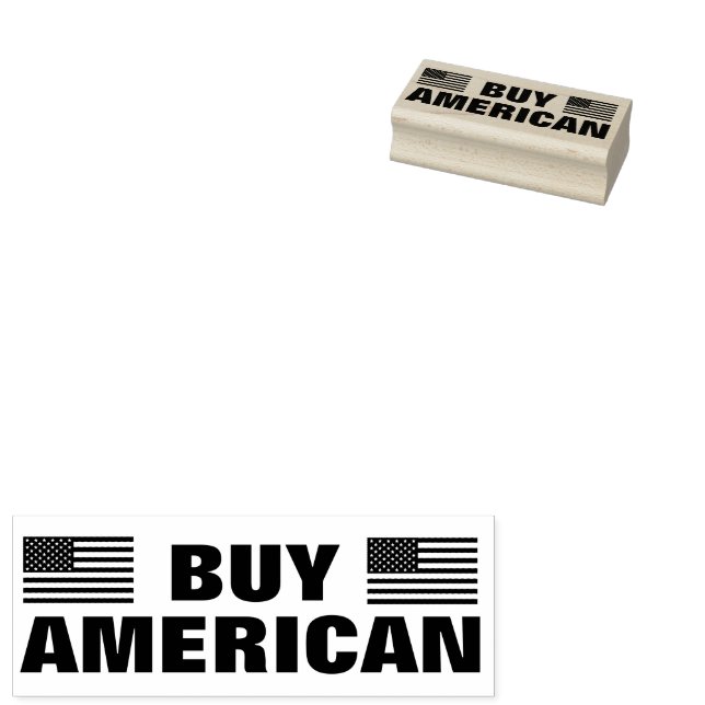 Sello De Caucho Comprar personalizado de bandera estadounidense (Sellado)