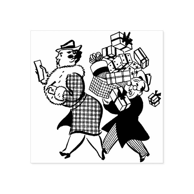 Sello De Caucho Compras para hombres y mujeres de los años 50 (Impresión)