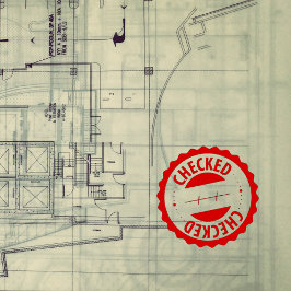 Sello De Caucho Comprobado, contable, pequeña empresa