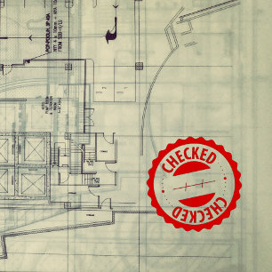 Sello De Caucho Comprobado, contable, pequeña empresa