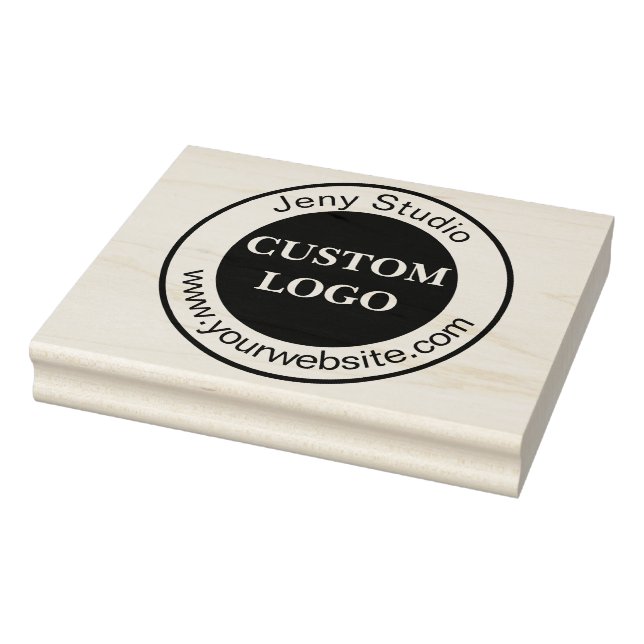 Sello De Caucho Con Logotipo De Personalizado Gran (Sello)