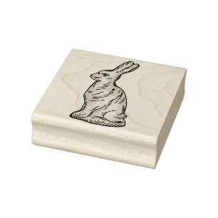 Sello De Caucho Conejo conejo conejo conejito de pascua de chocola