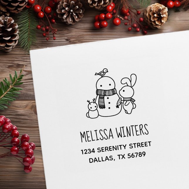 Sello De Caucho Conejo Cuto añade zanahoria a una dirección de muñ (Subido por el creador)