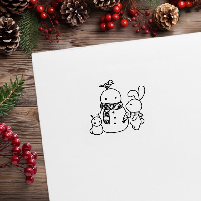 Sello De Caucho Conejo de conejo chiquito añadiendo zanahoria a un (Subido por el creador)