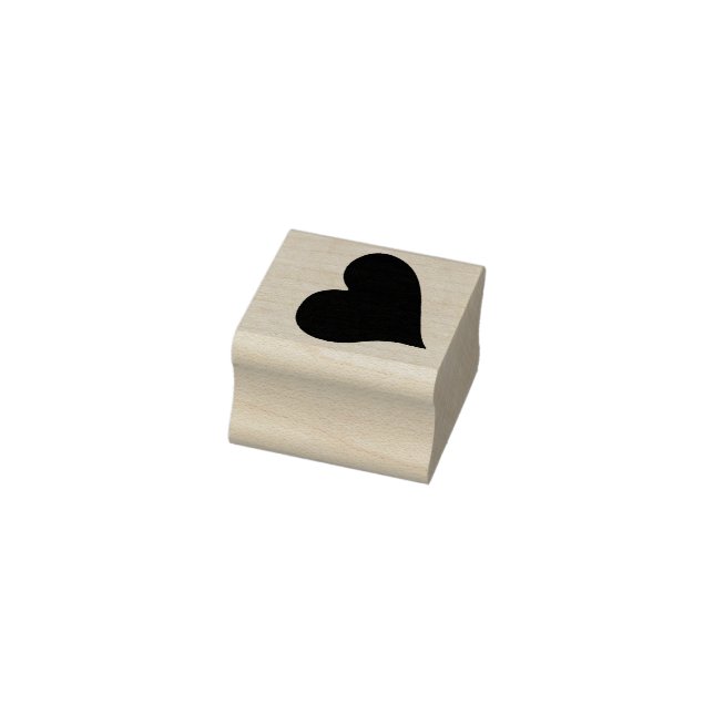 Sello De Caucho Corazón (Sello)