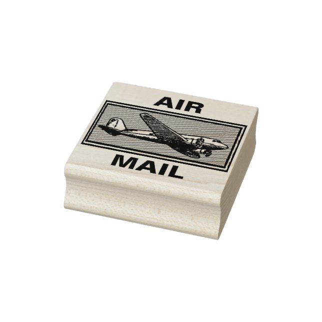 Sello De Caucho Correo aéreo (Sello)