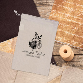Sello De Caucho Coser floral personalizado, grandes empresas artes