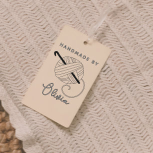 Sello De Caucho Coser multipropósito Crochet Hook y Yarn