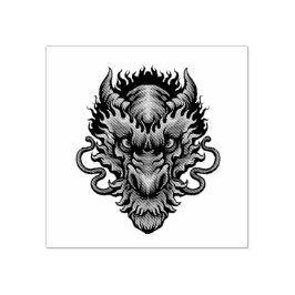 Sello De Caucho Crea tu propia cabeza de dragón