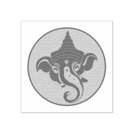 Sello De Caucho Crea tu propia cara de ganesh