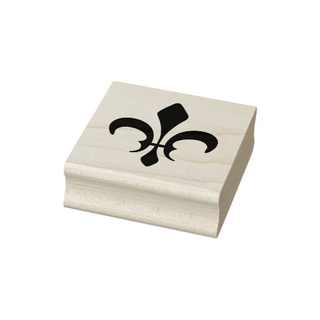 Sello De Caucho Crea Tu Propia Fleur De Lis Gótica (Sello)
