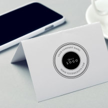 Crea tu propia información de empresa de logotipo 