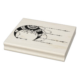 Sello De Caucho Crea tu propia silueta de boho Moon