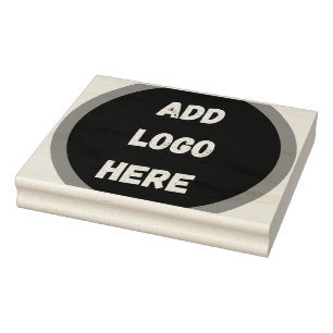 Sello De Caucho Crea tu propio azul gris oscuro personalizado