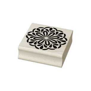 Sello De Caucho Crea tu propio y hermoso Mandala Bloom