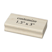 crea tus propias 1,5" x 3" personalizadas sin asa
