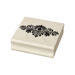 Sello De Caucho Crea Tus Propias Hojas de Flores Ornamentales Flor