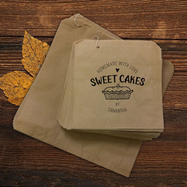 Sello De Caucho Crea tus propias tartas dulces caseras (Subido por el creador)