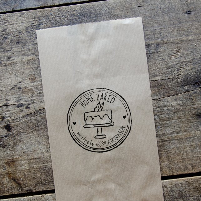 Sello De Caucho Crea tus propias tartas horneadas caseras para dib (Subido por el creador)