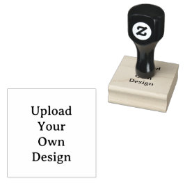 Sello De Caucho Crea tus propios simples personalizados de 2" x 2"