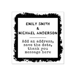 Sello De Caucho Crear propio Personalizado STAMP Texto en problema