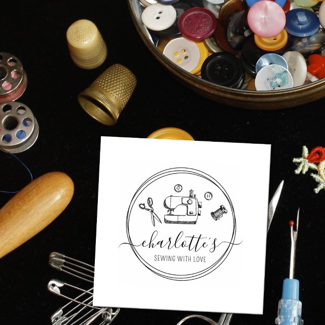 Sello De Caucho Crear su propia costura de guiones (Subido por el creador)