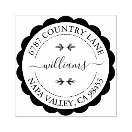 Sello De Caucho Crear su propia dirección