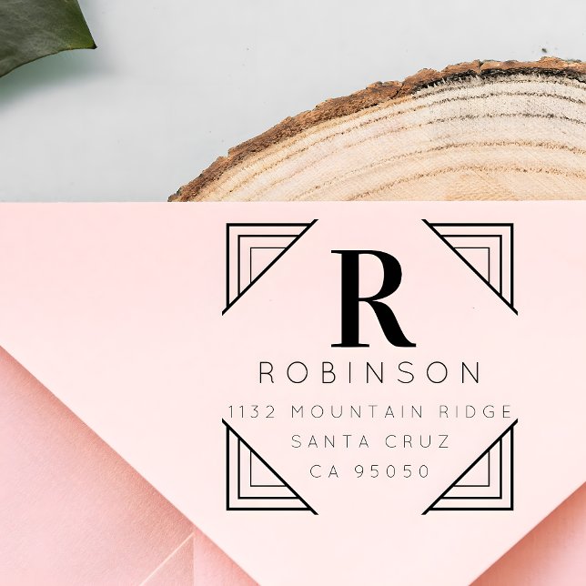 Sello De Caucho Crear su propia dirección de devolución de apellid (Subido por el creador)