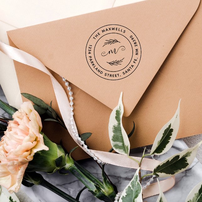 Sello De Caucho Crear su propia dirección de devolución de nombre  (Subido por el creador)