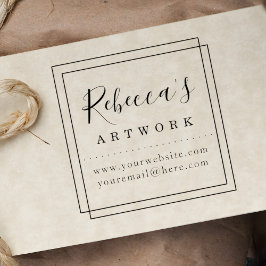 Sello De Caucho Crear su propia ilustración de nombre personalizad