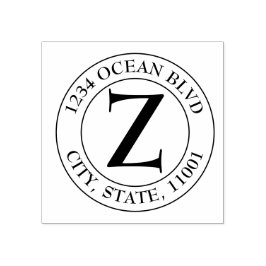 Sello De Caucho Crear su propia ronda de sellado de familia de mon