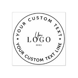 Sello De Caucho Crear su propio caucho de dirección de retorno red