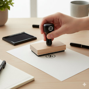 Sello De Caucho Crear su propio diseño marca de la manecilla de ma