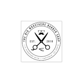 Sello De Caucho Crear su propio logotipo de tienda de hipster circ